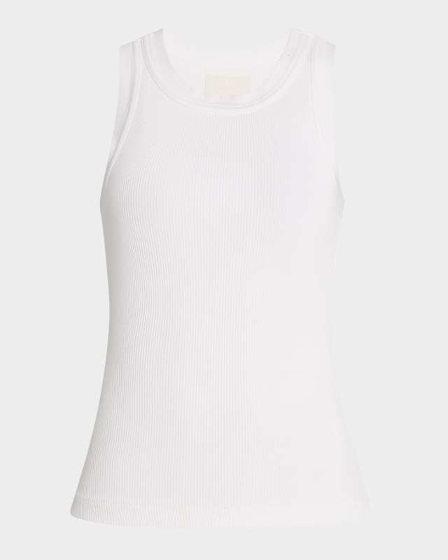 Isabel Crewneck Rib Knit Tank